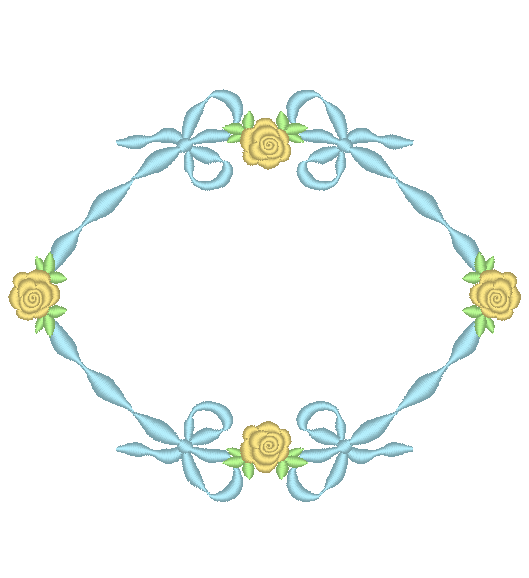 Rose Blossoms and Bows Rose Blossoms and Bows