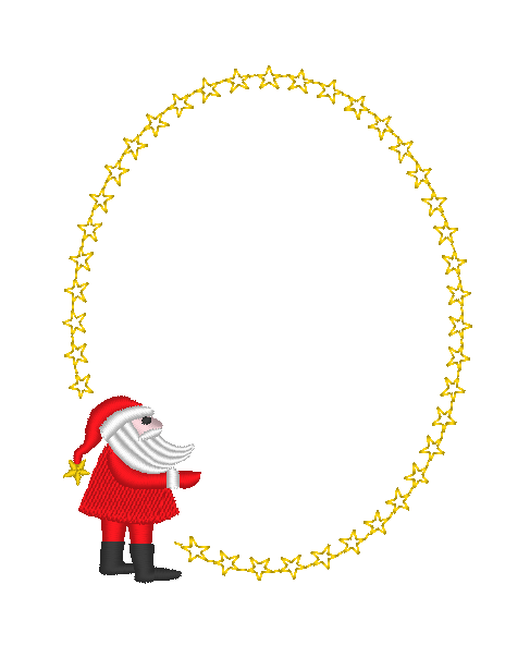 Santa and Starry Night Santa and Starry Night