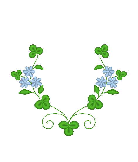 Shamrocks and Flowers Shamrocks and Flowers