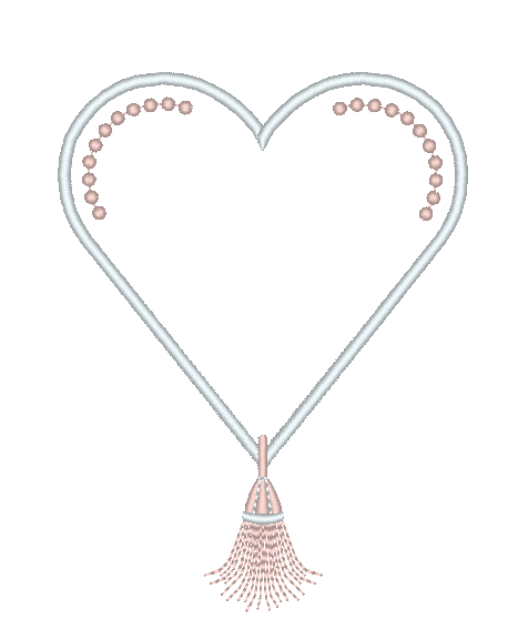 Tasseled Hearts Tasseled Hearts