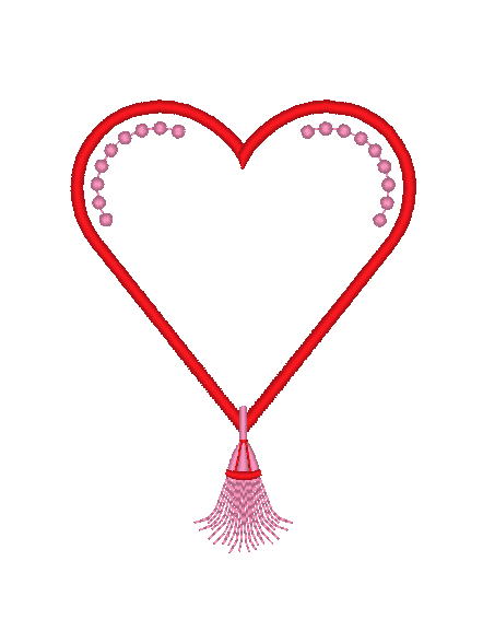 Tasseled Hearts Tasseled Hearts