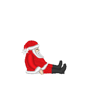 Tired Santa Tired Santa