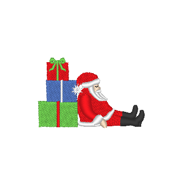 Tired Santa Tired Santa