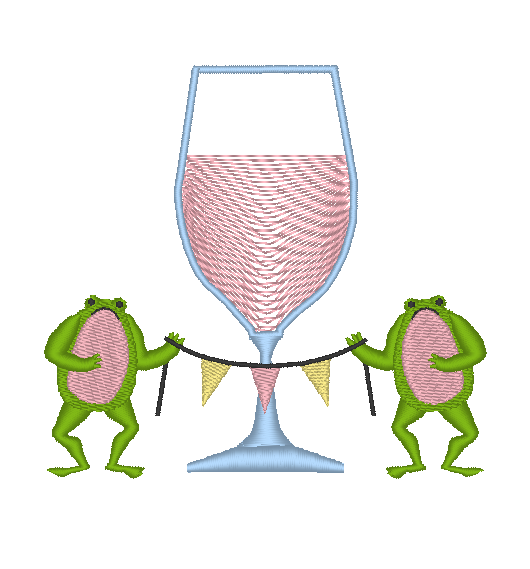 Toad-ally Time for Wine Toad-ally Time for Wine