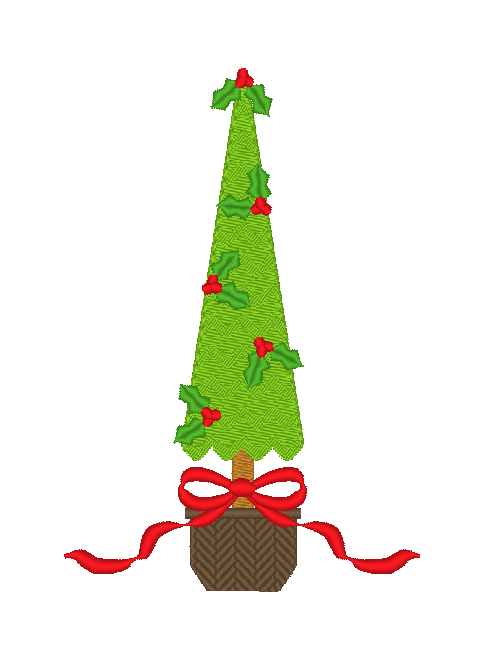 Christmas Trees in Baskets Christmas Trees in Baskets