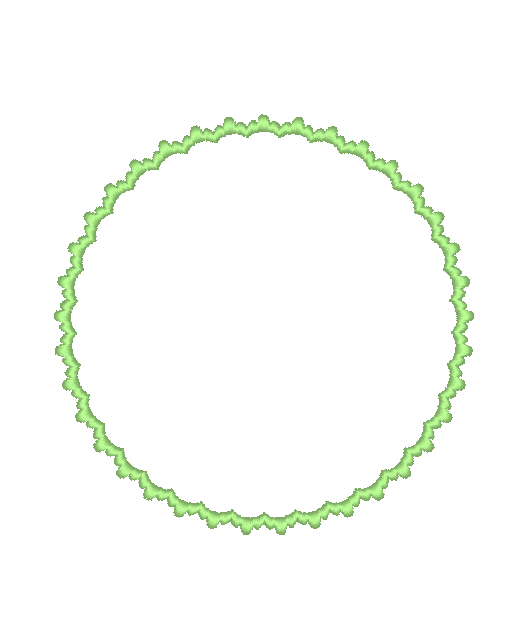 Triple Scallop Circle Triple Scallop Circle