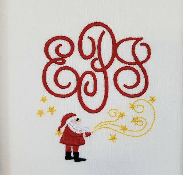 Santa and Starry Night Santa and Starry Night