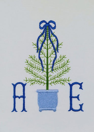 Christmas Tree in Ceramic Pot