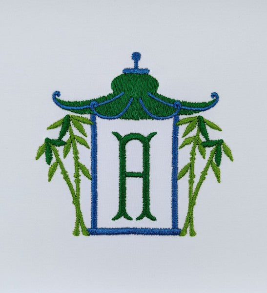 Pagoda with Bamboo Pagoda with Bamboo