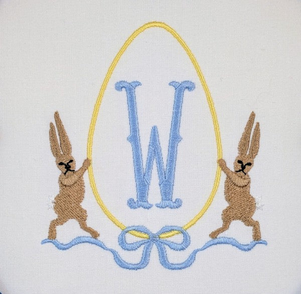 Bunnies and Egg Crest Bunnies and Egg Crest