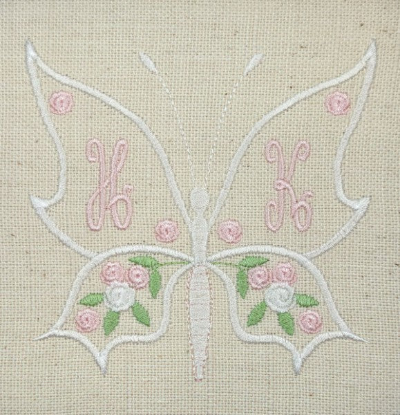 Butterfly Monogram Frame Butterfly Monogram Frame