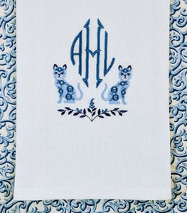 Blue and White Chinois Animals