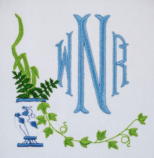 Chinois Pots with Plants Chinois Pots with Plants