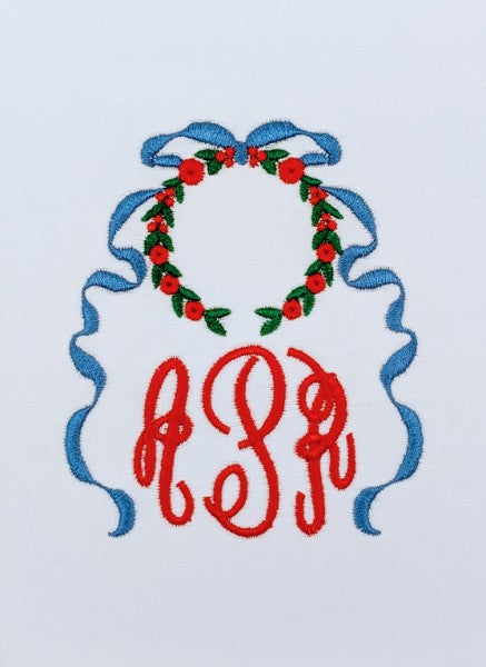 Wreath with Ribbon Wreath with Ribbon