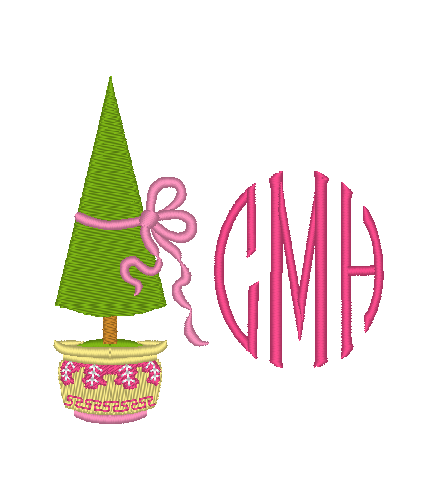 Trees in Chinois Pots Trees in Chinois Pots