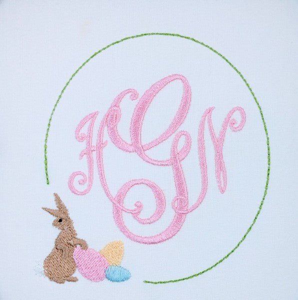 Easter Bunny with His Eggs Easter Bunny with His Eggs