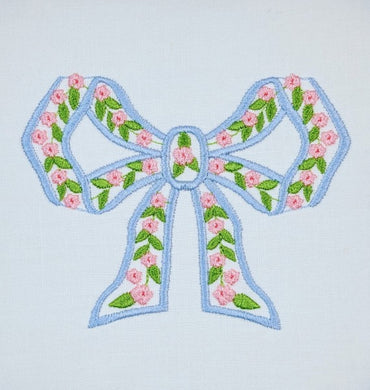 Spring Flowers Bow