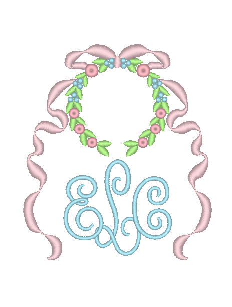 Wreath with Ribbon Wreath with Ribbon