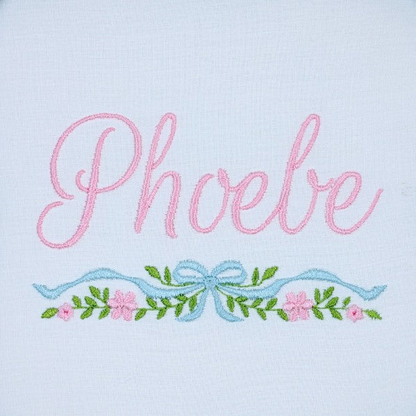 Ribbon and Flowers Ribbon and Flowers