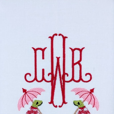 Chinois Frog with Parasol