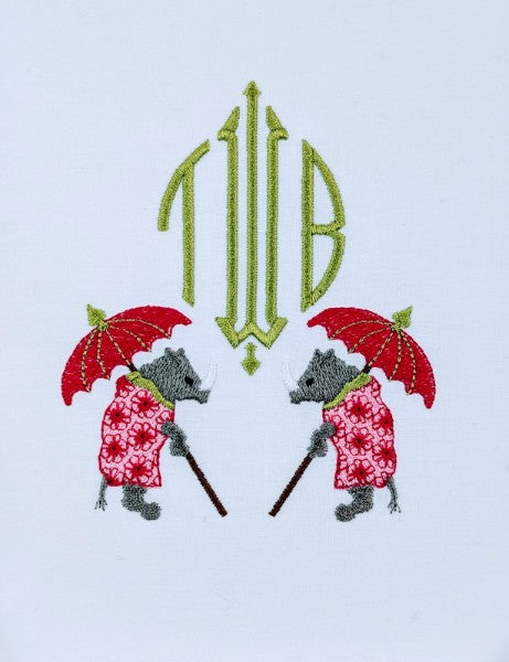 Chinois Rhino with Parasol Chinois Rhino with Parasol