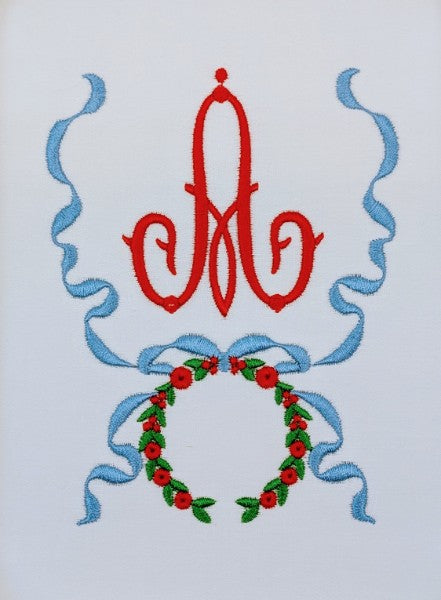 Wreath with Ribbon Wreath with Ribbon