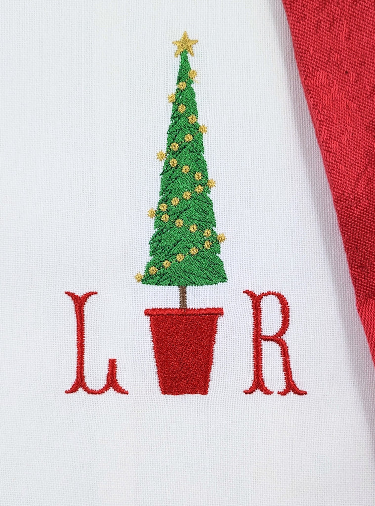 Christmas Tree in Pot NellyBelle Designs