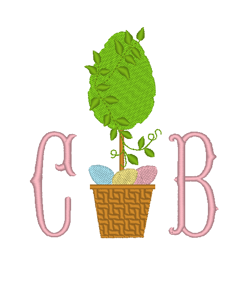 Easter Egg Topiary Easter Egg Topiary