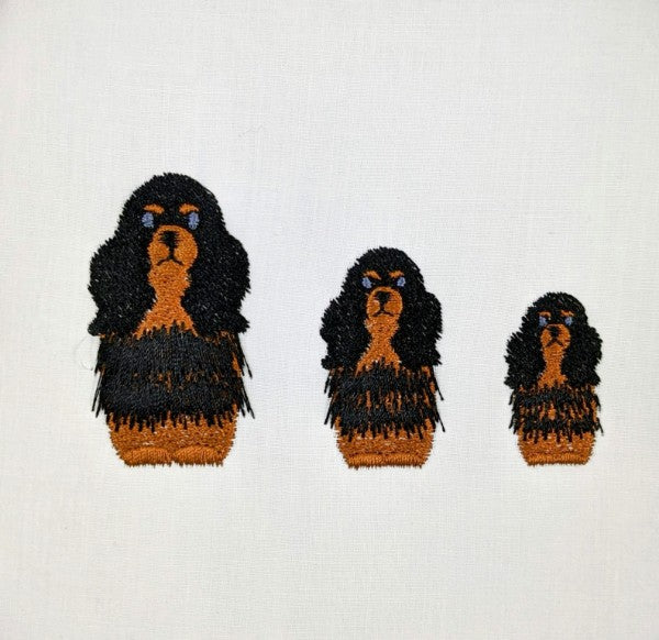 Cavalier Spaniels- Black & Tan Cavalier Spaniels- Black & Tan