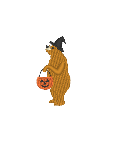 Bears Trick or Treating