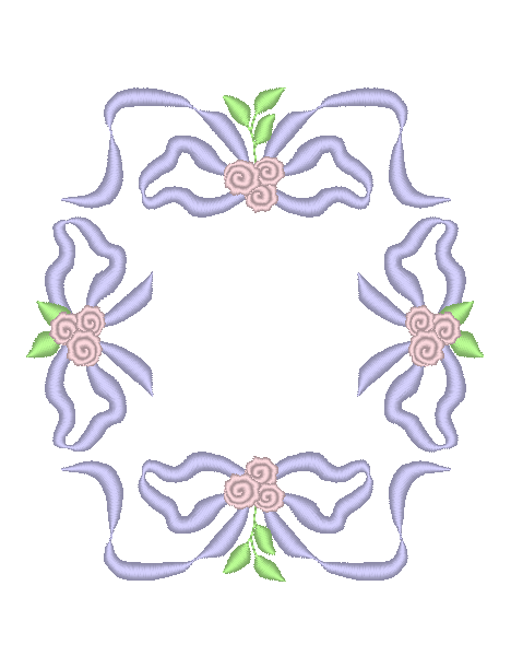 Bows with Roses