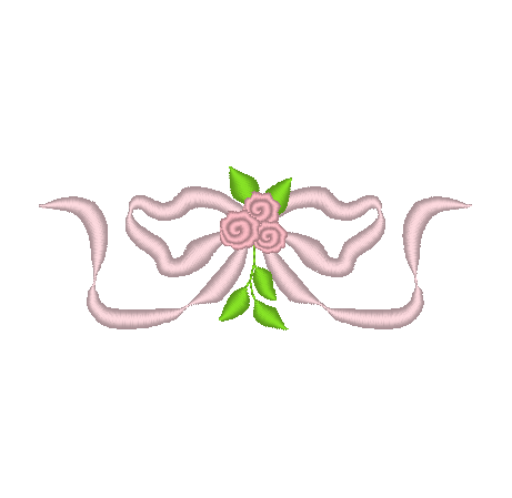 Bows with Roses