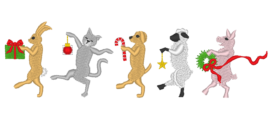 Christmas Animal Parade