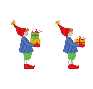 Elves with Gifts
