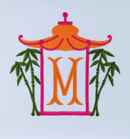 Pagoda with Bamboo