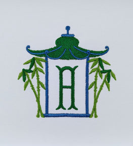 Pagoda with Bamboo