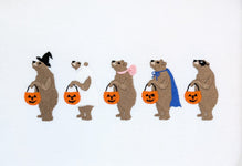 Bears Trick or Treating