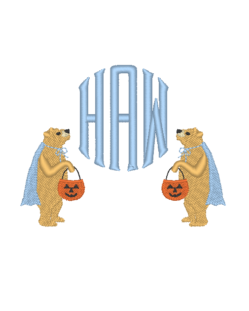 Bears Trick or Treating