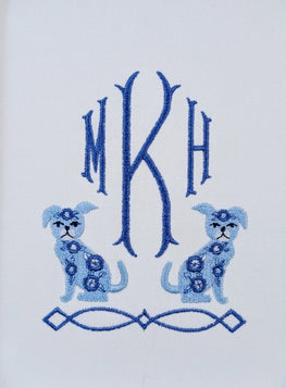 Blue and White Chinois Animals