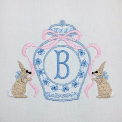 Ginger Jar and Bunnies