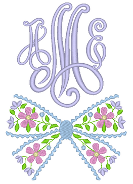 Floral Bow Large