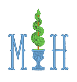 Spiral Topiary Trees