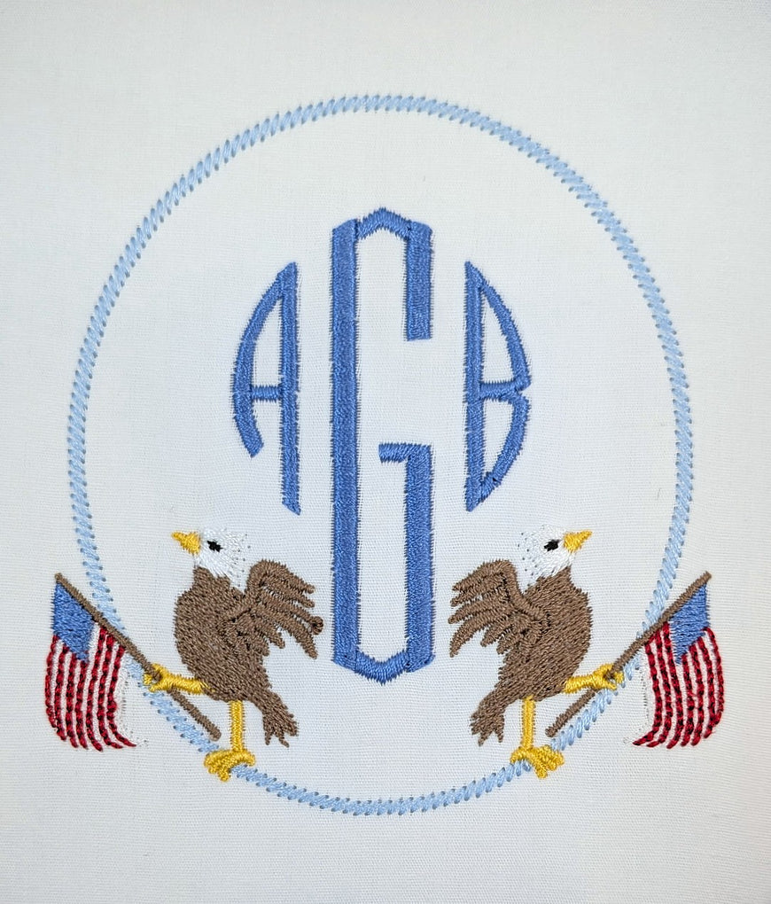 Eagle with Flag