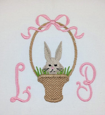 Bunny in the Easter Basket