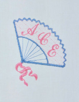 Fan with Ribbon