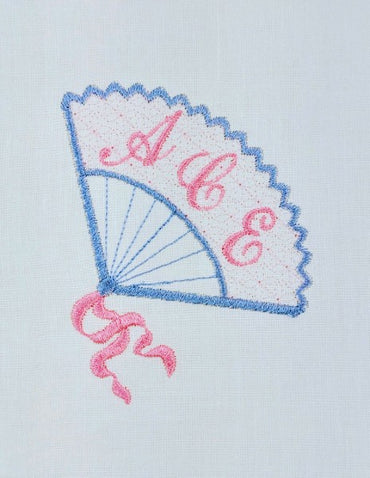 Fan with Ribbon
