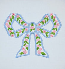 Spring Flowers Bow
