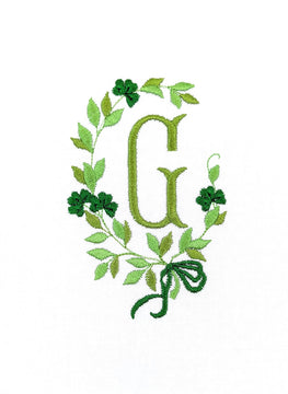 Leaf and Shamrock Oval