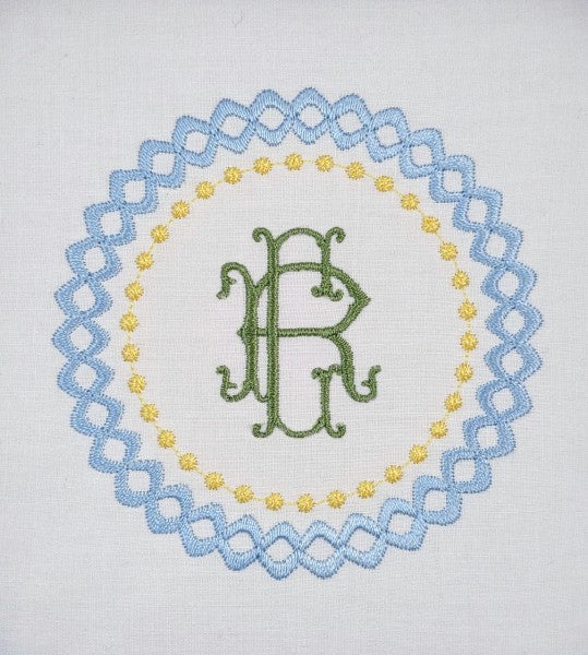 Ric Rack Circle – NellyBelle Designs