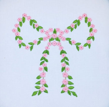 Spring Flowers Bow